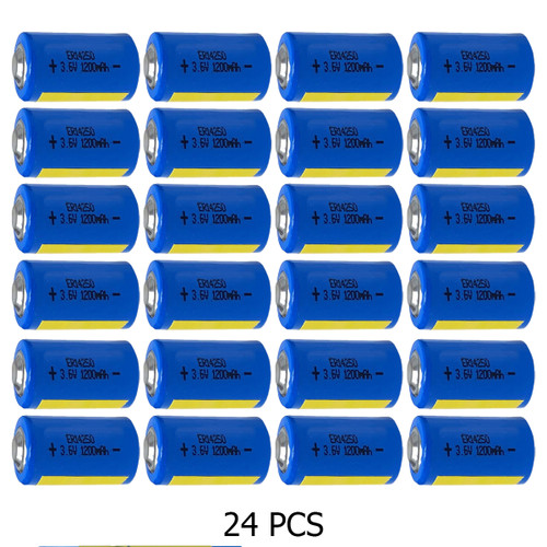 24-Pack ER14250 (LS14250) 1/2 AA 3.6 Volt 1200 mAh Primary Lithium Batteries consumer sales and volume pricing